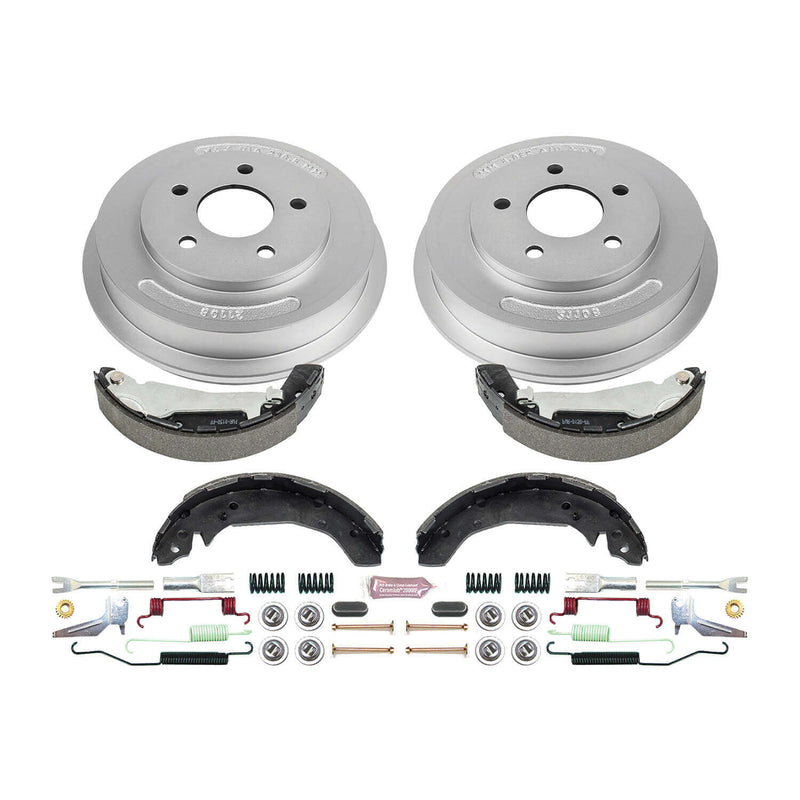 Power Stop KOE15383DK 1-Click Daily Driver Rear Drum And Shoe Kit for 2009-2011 Chevrolet Cobalt product image