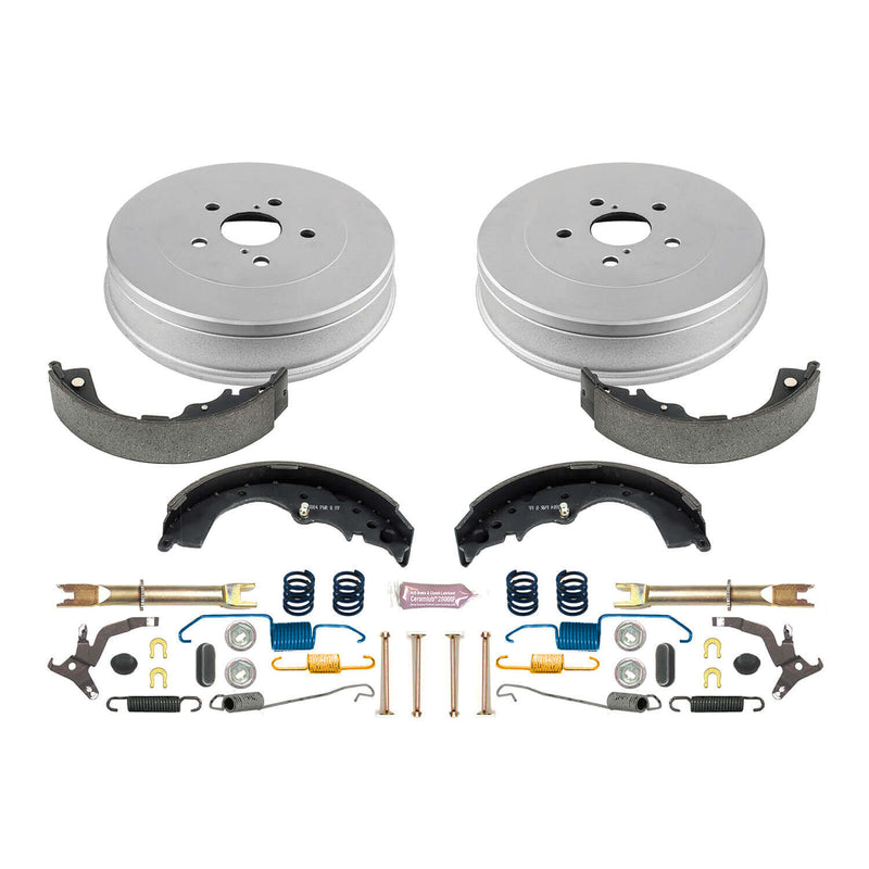 Power Stop KOE15388DK 1-Click Daily Driver Rear Drum And Shoe Kit for 2004-2010 Toyota Sienna product image