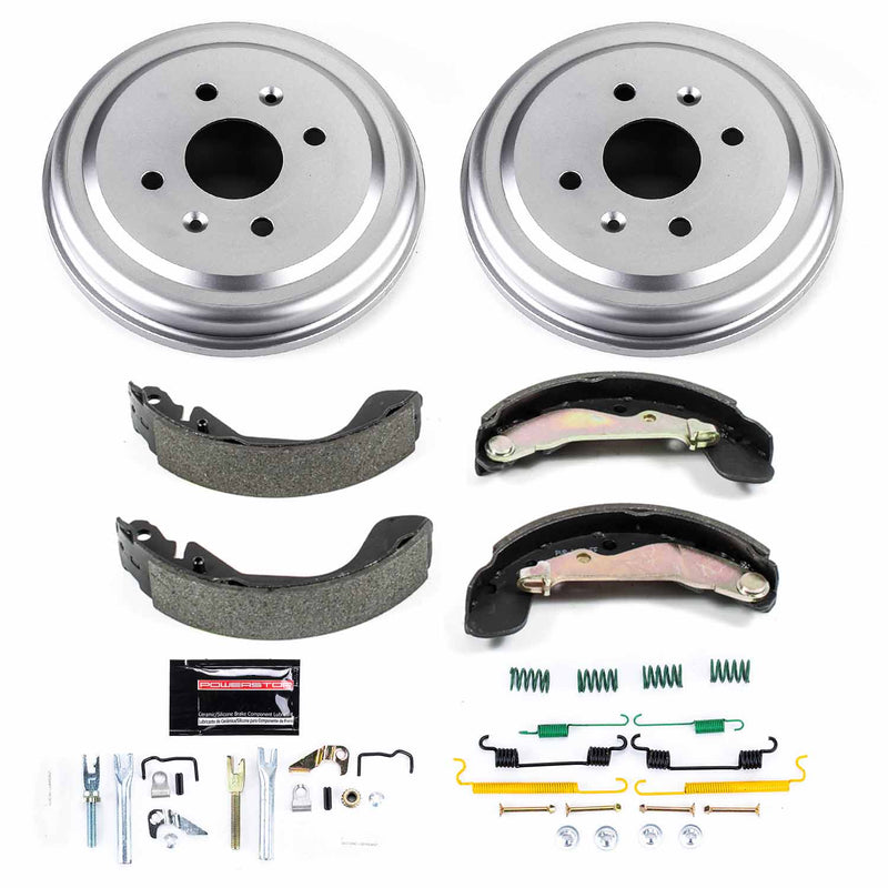 Power Stop KOE15391DK 1-Click Daily Driver Rear Drum Brake Kit for 2004-2011 Chevrolet Aveo product image