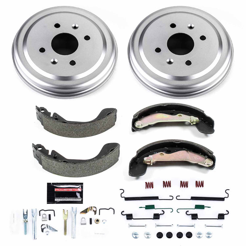 Power Stop KOE15392DK 1-Click Daily Driver Rear Drum Brake Kit for 2013-2021 Chevrolet Spark product image