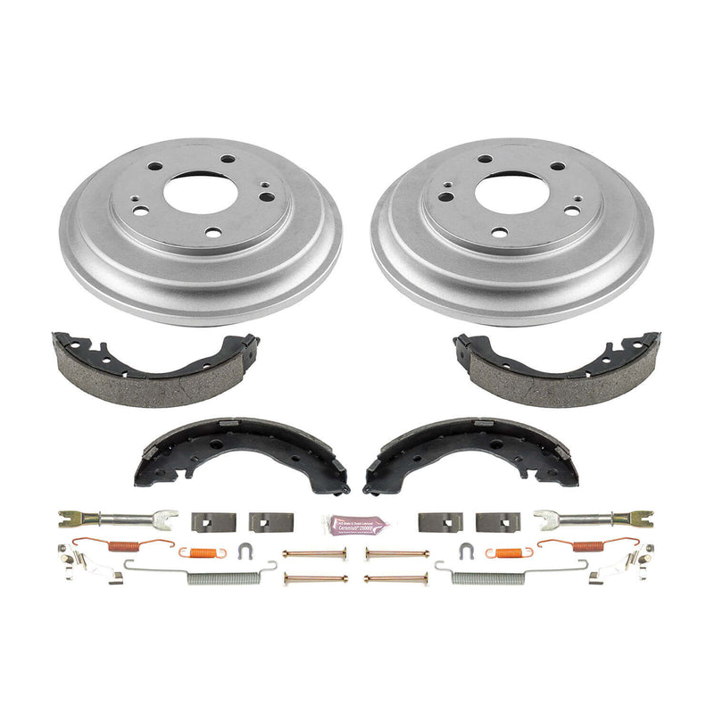Power Stop KOE15398DK 1-Click Daily Driver Rear Drum And Shoe Kit for 2012-2015 Honda Civic product image