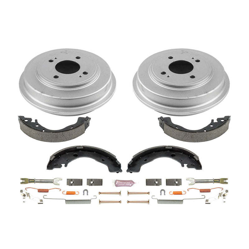 Power Stop KOE15399DK 1-Click Daily Driver Rear Drum And Shoe Kit for 2009-2014 Honda Fit product image