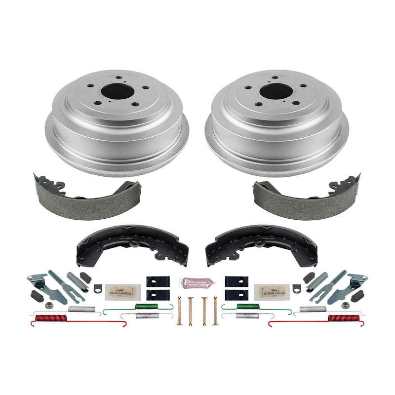 Power Stop KOE15405DK 1-Click Daily Driver Rear Drum And Shoe Kit for 2005-2011 Dodge Dakota product image