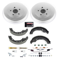 Power Stop KOE15408DK 1-Click Daily Driver Rear Drum And Shoe Kit for 2009-2019 Toyota Corolla product image