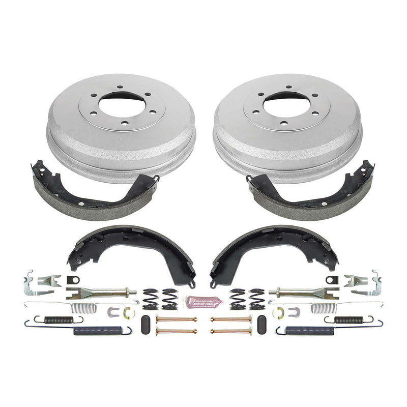 Power Stop KOE15410DK 1-Click Daily Driver Rear Drum And Shoe Kit for 2009-2012 Chevrolet Colorado product image