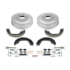 Power Stop KOE15411DK 1-Click Daily Driver Rear Drum And Shoe Kit for 2009-2013 Chevrolet Silverado 1500 product image