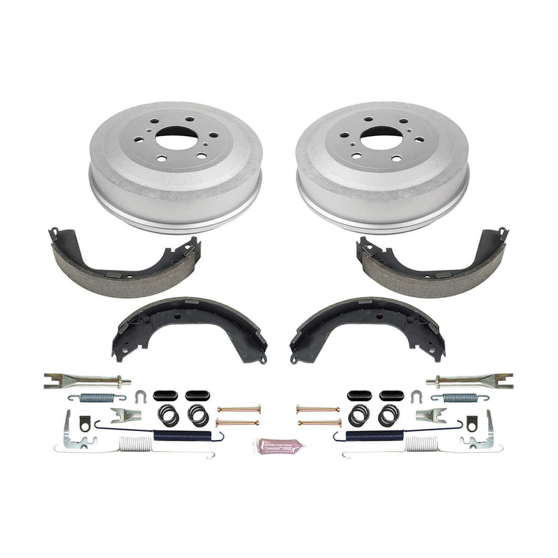 Power Stop KOE15411DK 1-Click Daily Driver Rear Drum And Shoe Kit for 2009-2013 Chevrolet Silverado 1500 product image