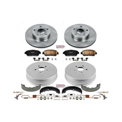 Power Stop KOE15413DK Autospecialty 1-Click Daily Driver Front And Rear Brake Kit for 2005-2015 Toyota Tacoma product image