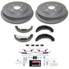 Power Stop KOE15416DK - 1-Click Daily Driver Rear Drum And Shoe Kit vehicle fitment brake part