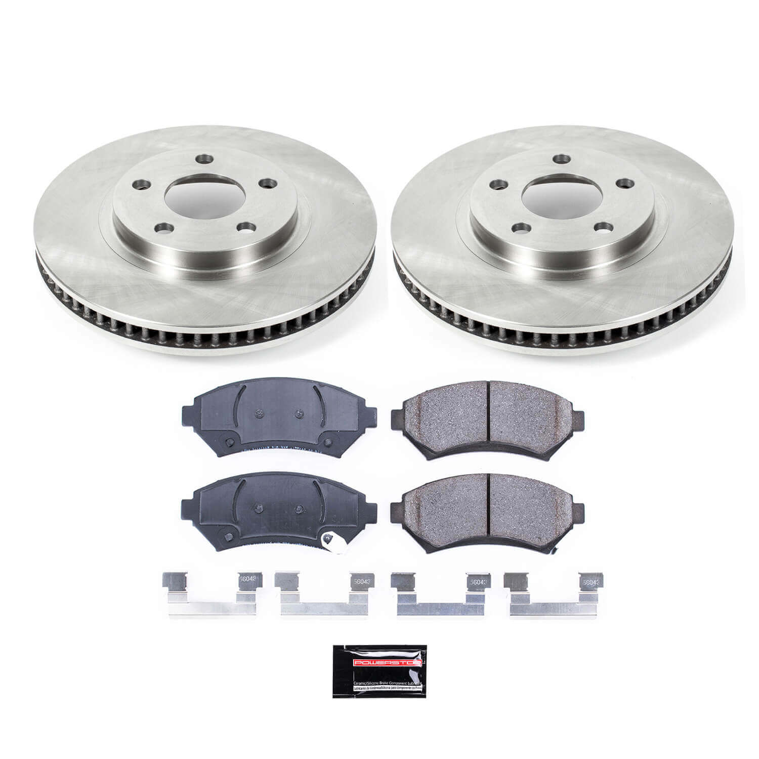 Power Stop KOE1542 Autospecialty - 1-Click Daily Driver Brake Kits (Front) for 1997-2005 Buick Lesabre product image