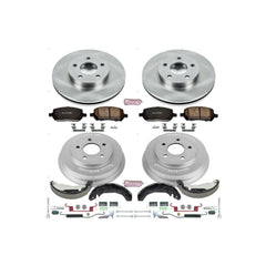Power Stop KOE15422DK Autospecialty 1-Click Daily Driver Front And Rear Brake Kit for 2009-2010 Chevrolet Cobalt product image