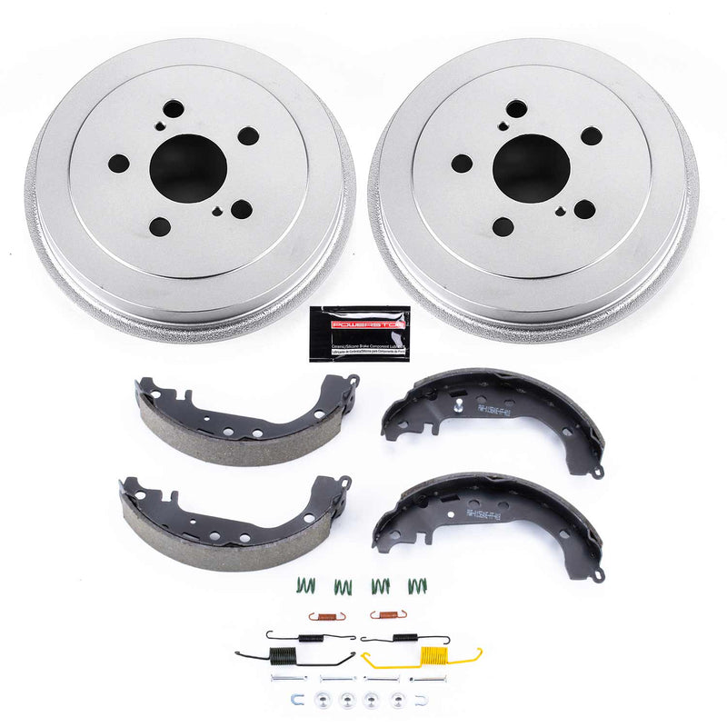 Power Stop KOE15463DK 1-Click Daily Driver Rear Drum And Shoe Kit for 2000-2005 Toyota Celica GT Rear Drum product image