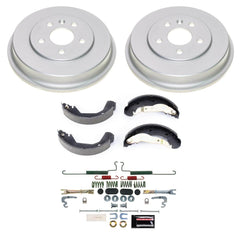 Power Stop KOE15472DK - 1-Click Daily Driver Rear Drum And Shoe Kit vehicle fitment brake part