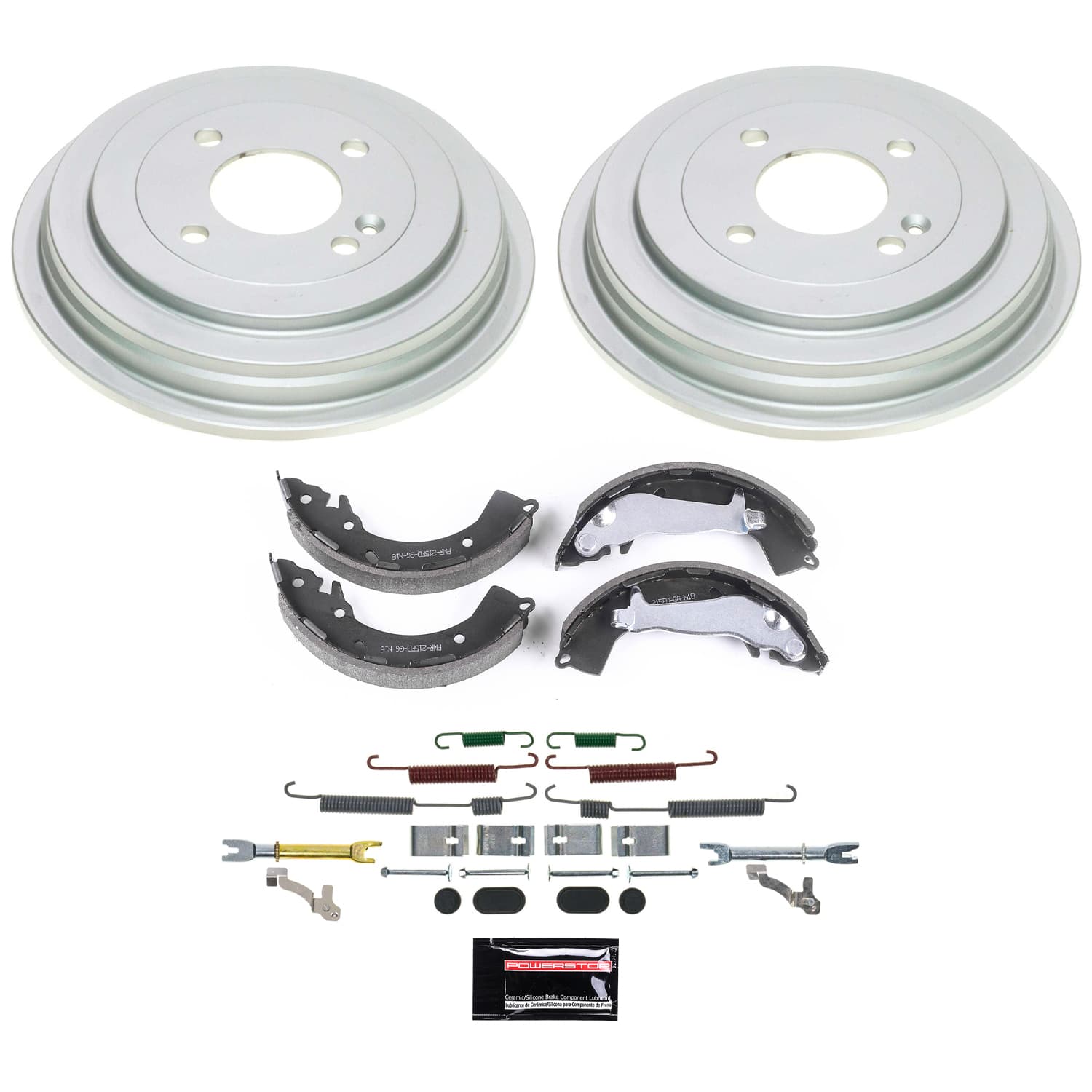 Power Stop KOE15476DK - 1-Click Daily Driver Rear Drum And Shoe Kit vehicle fitment brake part
