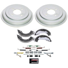 Power Stop KOE15476DK - 1-Click Daily Driver Rear Drum And Shoe Kit vehicle fitment brake part