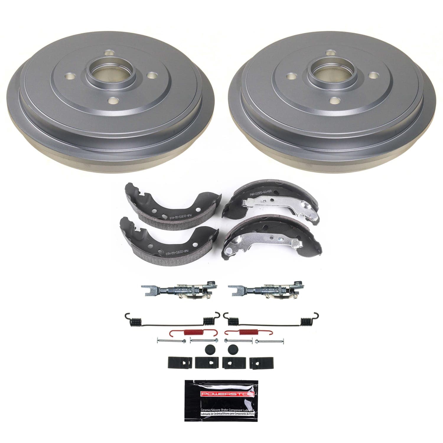 Power Stop KOE15477DK - 1-Click Daily Driver Rear Drum And Shoe Kit vehicle fitment brake part