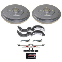 Power Stop KOE15477DK - 1-Click Daily Driver Rear Drum And Shoe Kit vehicle fitment brake part