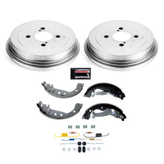 Power Stop KOE15479DK Rear Autospecialty 1-Click OE Replacement Pad And Rotor Kit for 2015-2018 Toyota Yaris L, LE Rear Drum product image