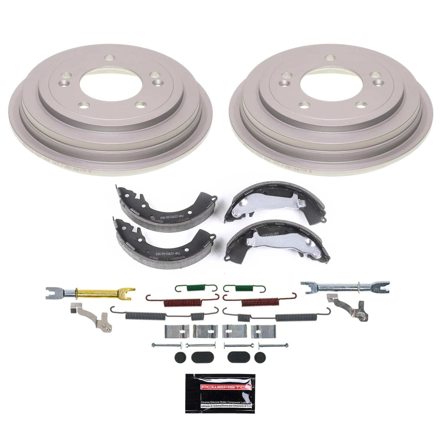 Power Stop KOE15481DK - 1-Click Daily Driver Rear Drum And Shoe Kit vehicle fitment brake part