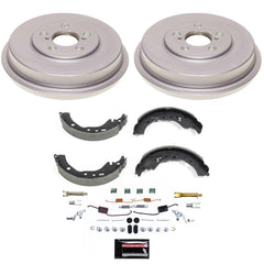 Power Stop KOE15483DK - 1-Click Daily Driver Rear Drum And Shoe Kit vehicle fitment brake part