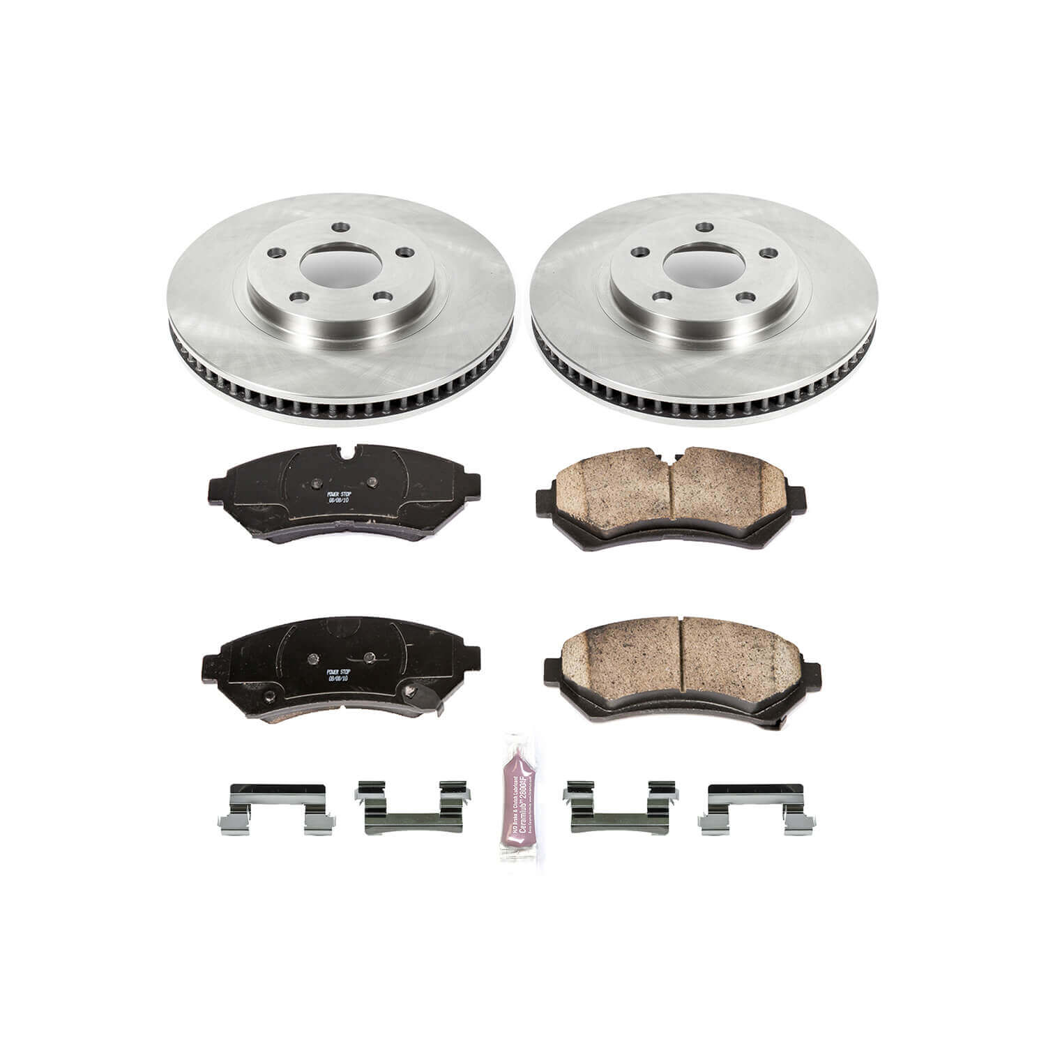 Power Stop KOE1549 Autospecialty - 1-Click Daily Driver Brake Kits (Front) for 1998-2002 Cadillac Seville product image