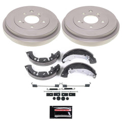 Power Stop KOE15493DK - Front And Rear Autospecialty 1-Click OE Replacement Pad And Rotor Kit With Drum And Brake Shoes vehicle fitment brake part