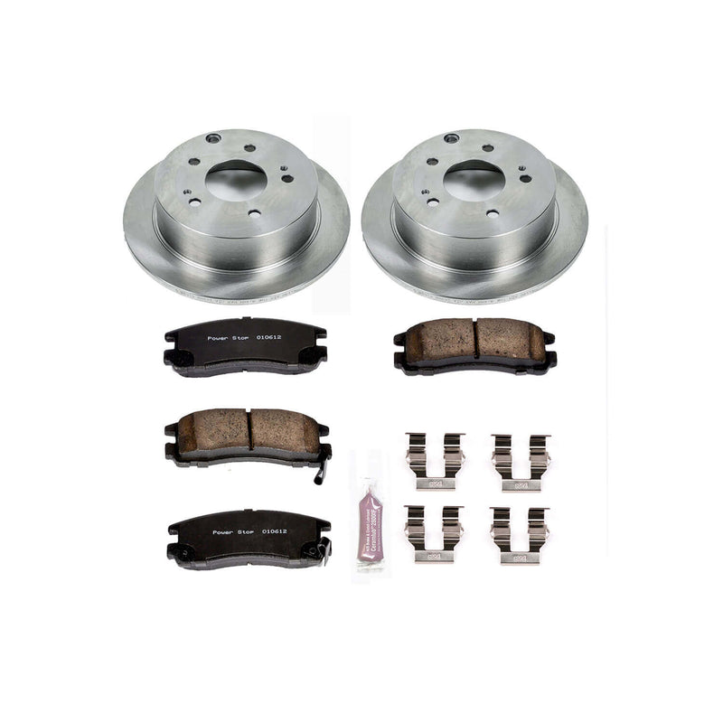 Power Stop KOE155 Autospecialty - 1-Click Daily Driver Brake Kits (Rear) for 2004-2012 Mitsubishi Eclipse product image