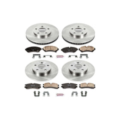 Power Stop KOE1550 Autospecialty - 1-Click Daily Driver Brake Kits (Front And Rear) for 1998-2002 Cadillac Seville product image