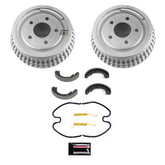 Power Stop KOE15504DK - Rear Autospecialty 1-Click OE Replacement Pad And Rotor Kit With Drum And Brake Shoes vehicle fitment brake part