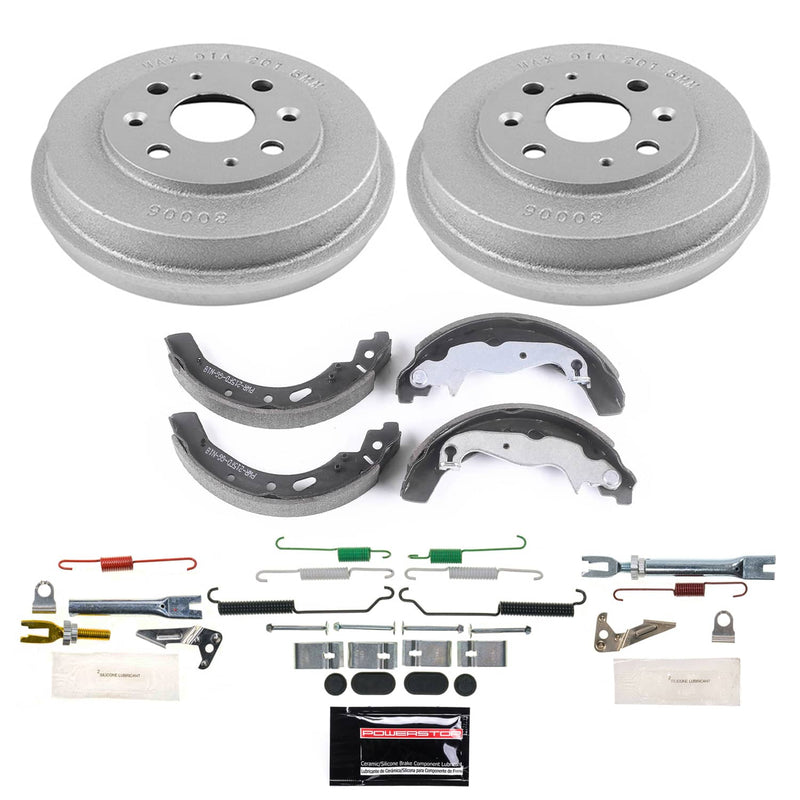 Power Stop KOE15514DK - 1-Click Daily Driver Rear Drum And Shoe Kit vehicle fitment brake part