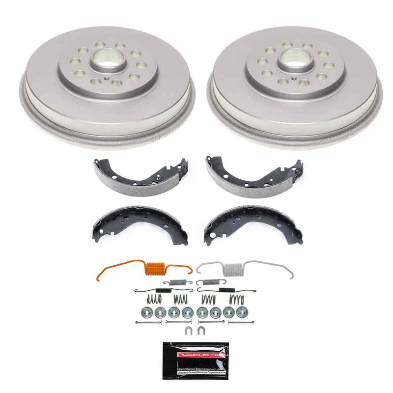 Power Stop KOE15519DK - 1-Click Daily Driver Rear Drum And Shoe Kit vehicle fitment brake part