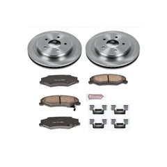 Power Stop KOE1563 Autospecialty - 1-Click Daily Driver Brake Kits (Rear) for 1997-2013 Cadillac Xlr product image