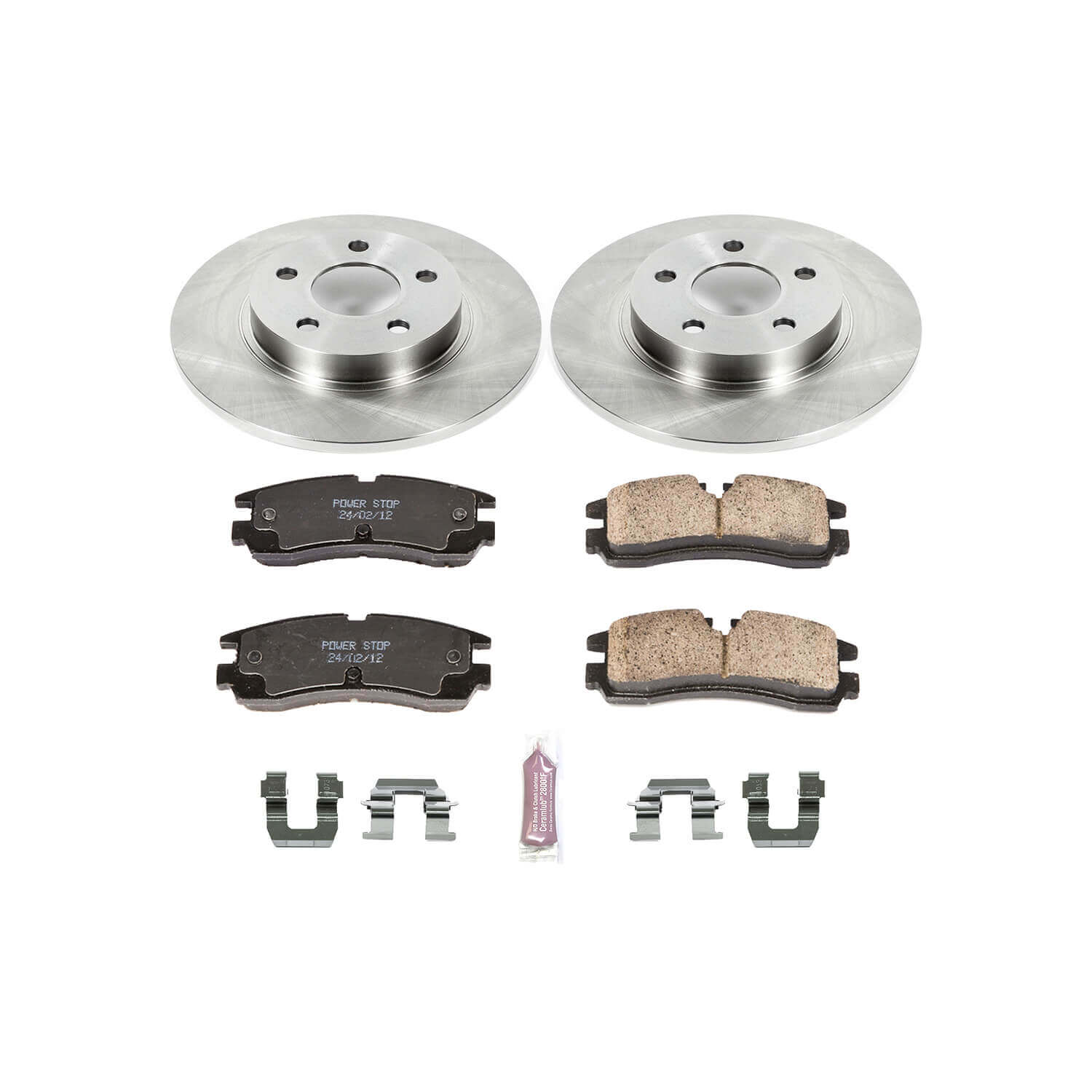 Power Stop KOE1567 Autospecialty - 1-Click Daily Driver Brake Kits (Rear) for 1998-2002 Cadillac Seville product image