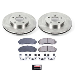 Power Stop KOE1576 Autospecialty - 1-Click Daily Driver Brake Kits (Front) for 2002-2007 Chevrolet Equinox product image