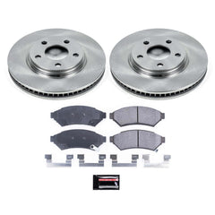 Power Stop KOE1588 Autospecialty - 1-Click Daily Driver Brake Kits (Front) for 2005-2009 Buick Allure product image