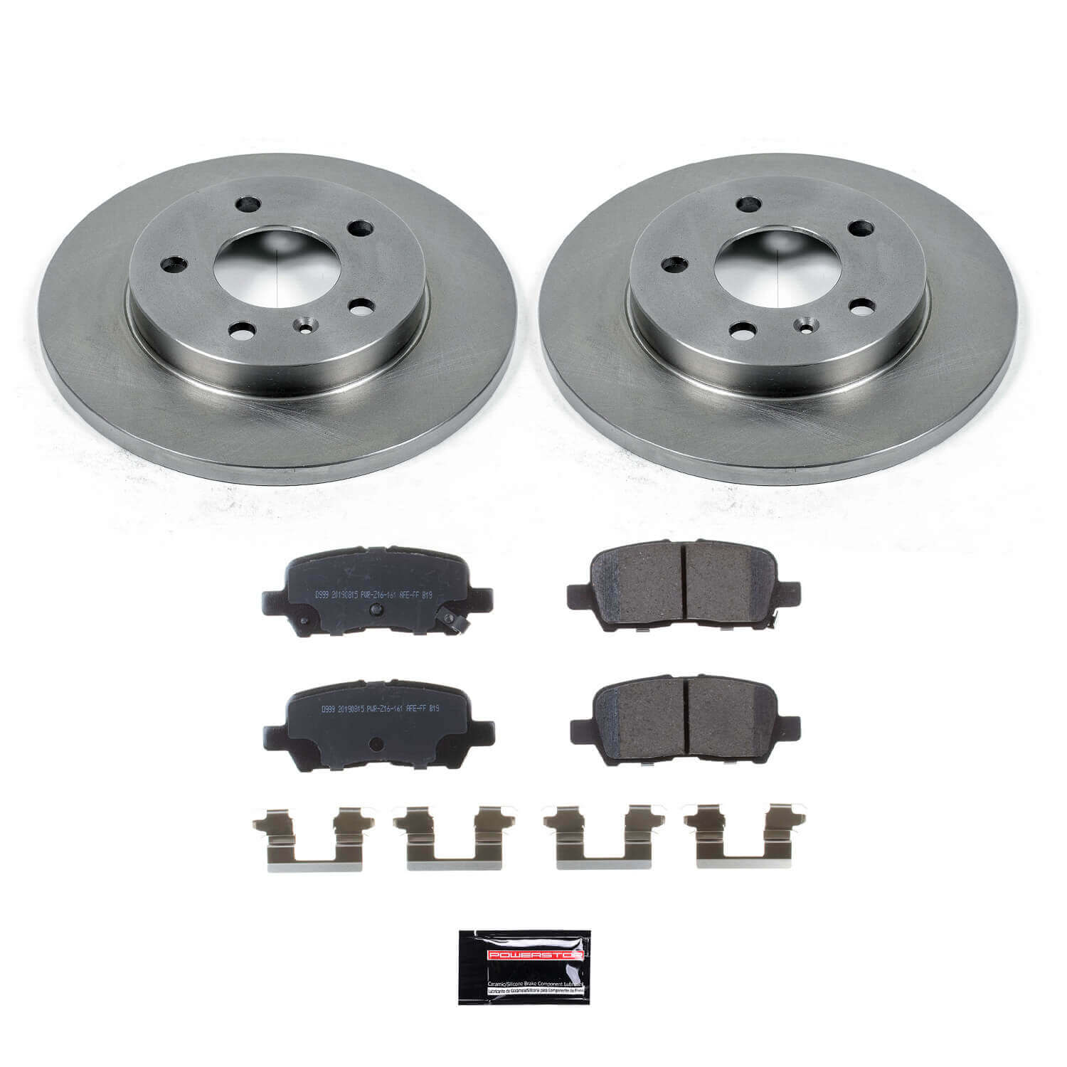 Power Stop KOE1602 Autospecialty - 1-Click Daily Driver Brake Kits (Rear) for 2004-2016 Buick Allure product image