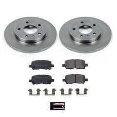 Power Stop KOE1602 Autospecialty - 1-Click Daily Driver Brake Kits (Rear) for 2004-2016 Buick Allure product image