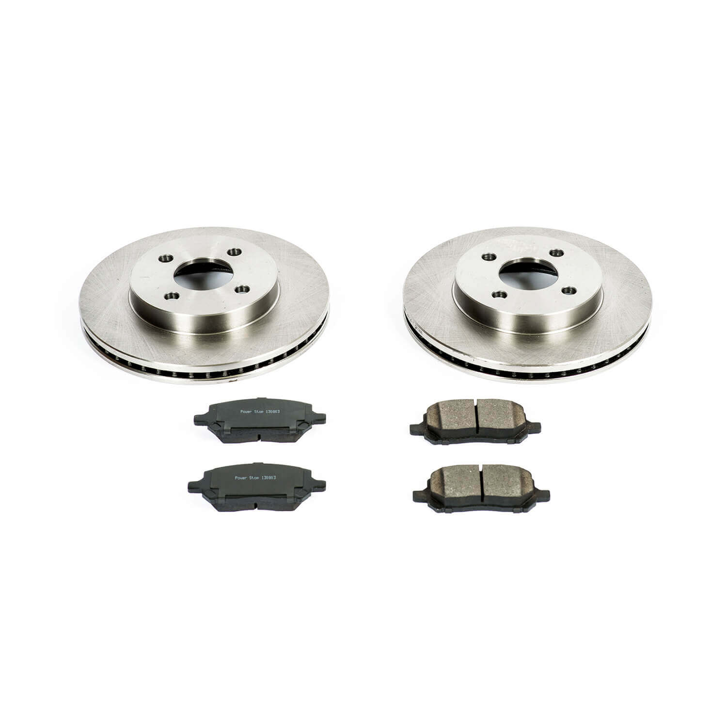 Power Stop KOE1604 Autospecialty - 1-Click Daily Driver Brake Kits (Front) for 2003-2010 Chevrolet Cobalt product image