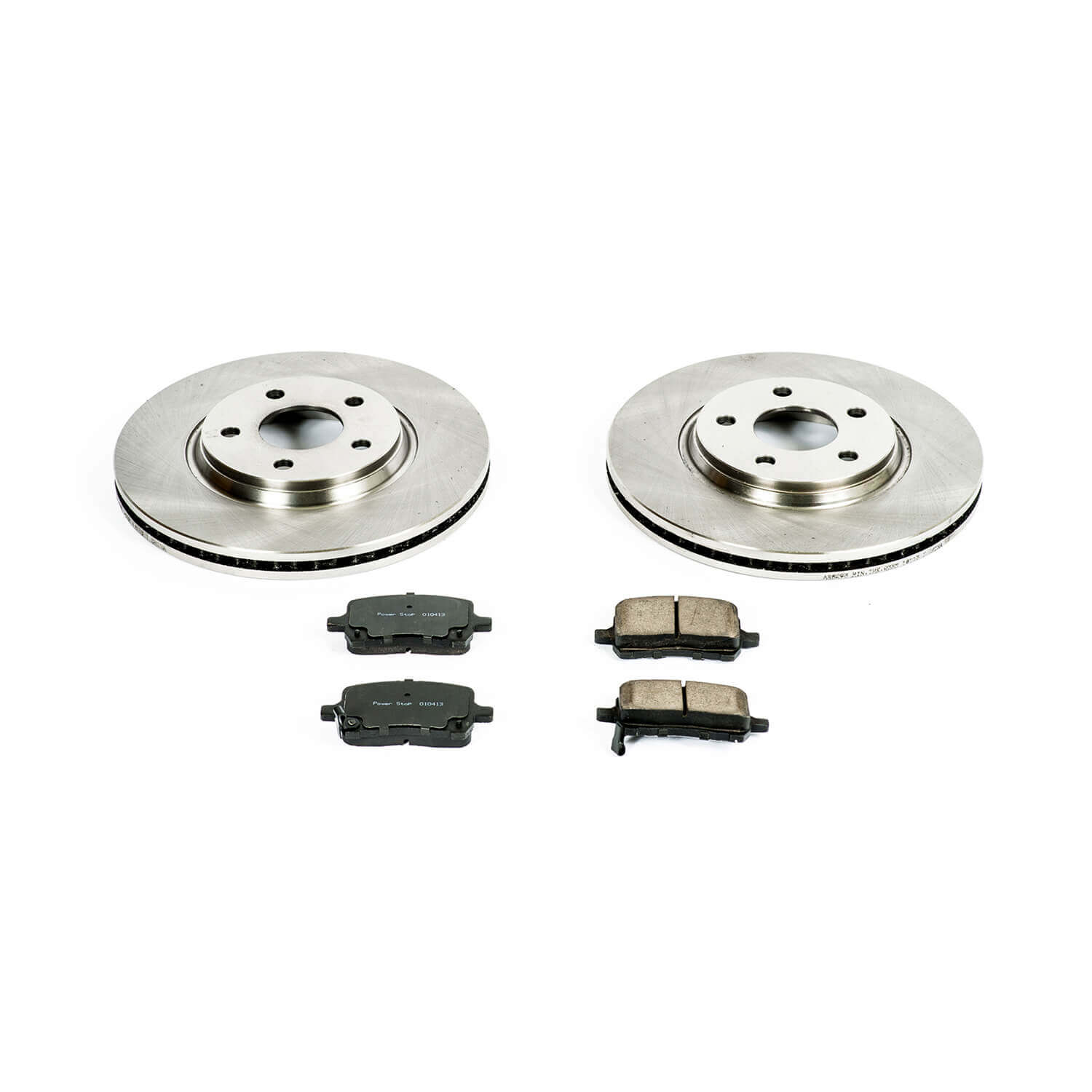 Power Stop KOE1610 Autospecialty - 1-Click Daily Driver Brake Kits (Front) for 2004-2010 Chevrolet Cobalt product image