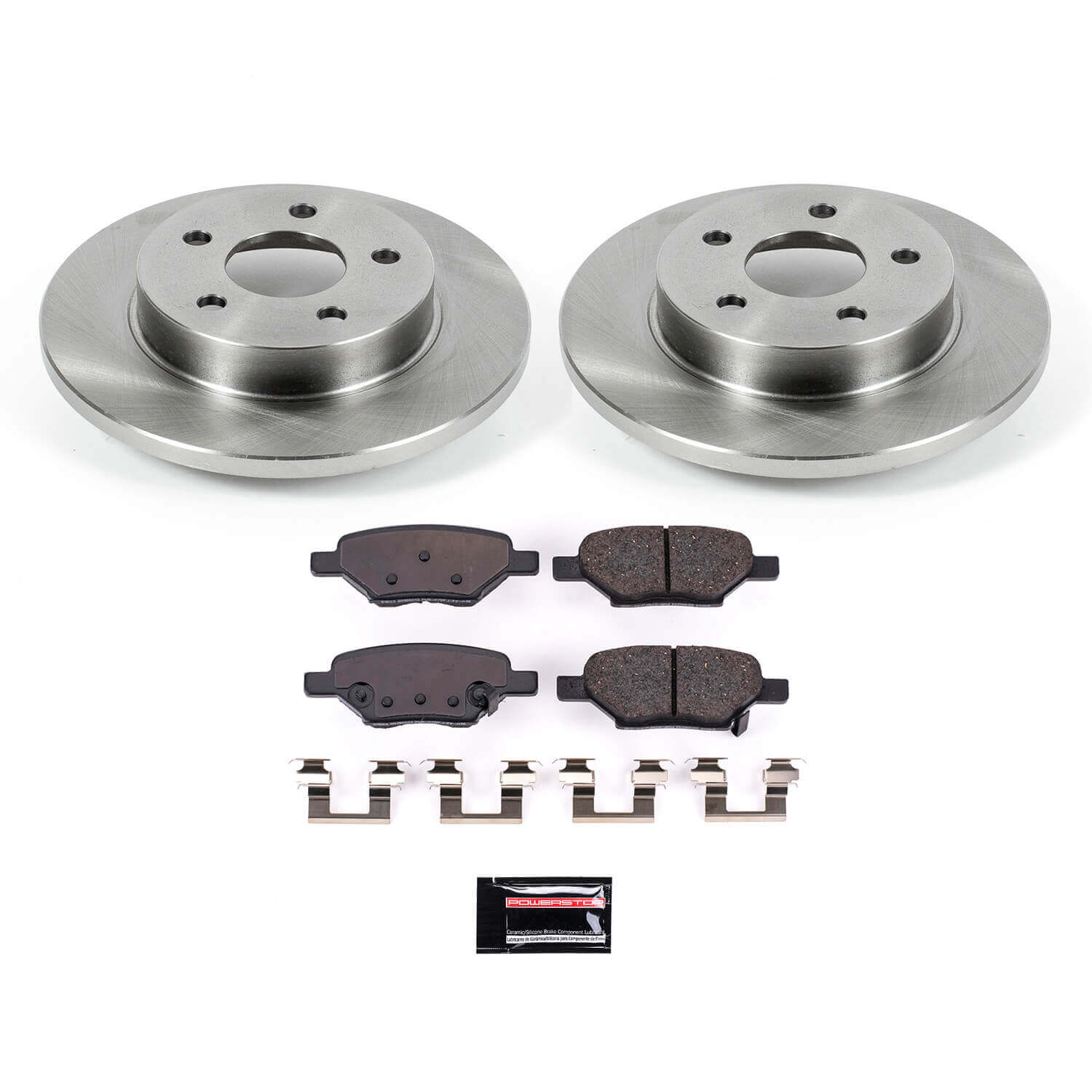 Power Stop KOE1616 Autospecialty - 1-Click Daily Driver Brake Kits (Rear) for 2004-2012 Chevrolet Cobalt product image