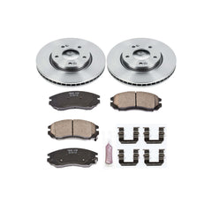 Power Stop KOE163 Autospecialty - 1-Click Daily Driver Brake Kits (Front) for 2004-2006 Hyundai Tiburon product image