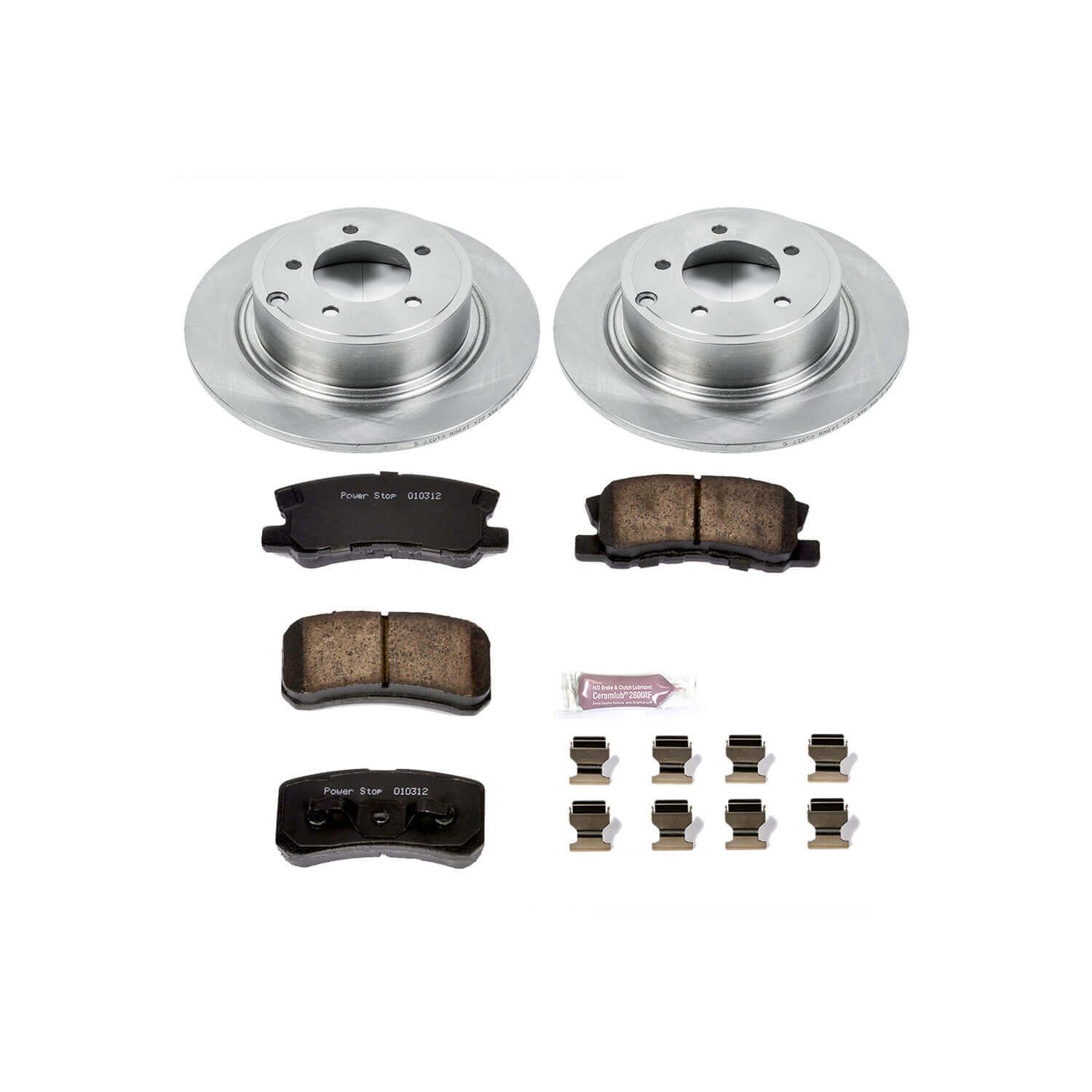 Power Stop KOE1630 Autospecialty - 1-Click Daily Driver Brake Kits (Rear) for 2007-2017 Chrysler 200 product image