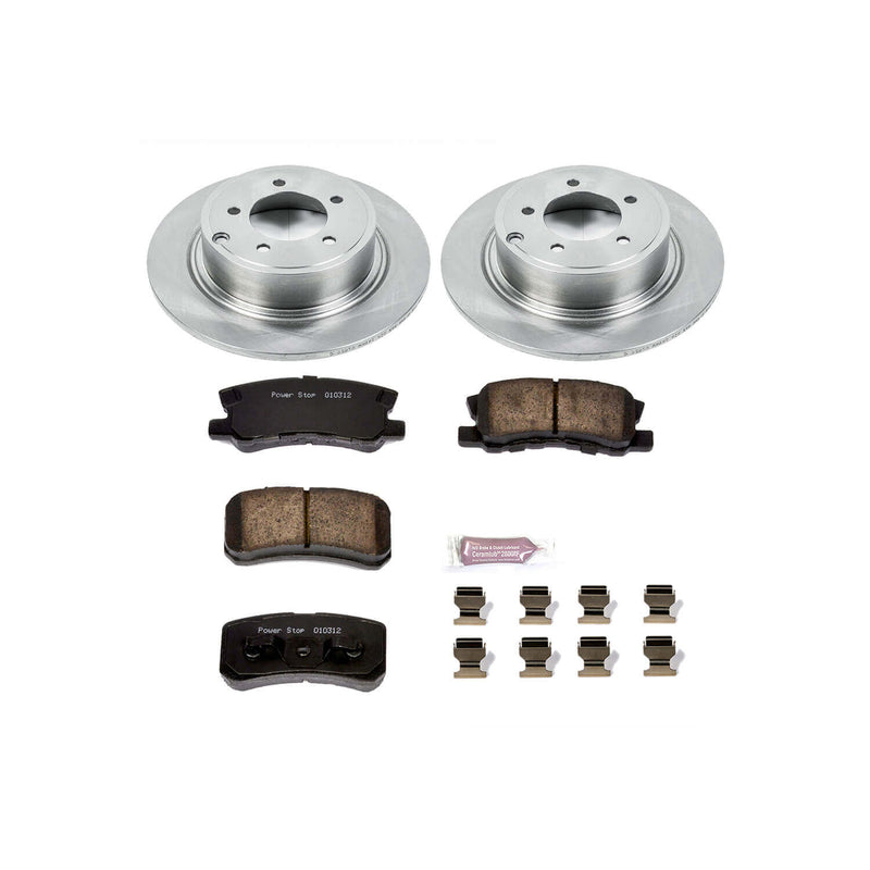 Power Stop KOE1630 Autospecialty - 1-Click Daily Driver Brake Kits (Rear) for 2007-2017 Chrysler 200 product image