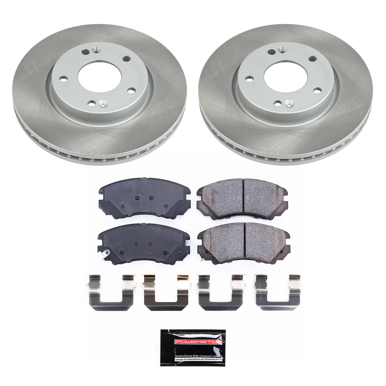 Power Stop KOE165 Autospecialty - 1-Click Daily Driver Brake Kits (Front) for 2003-2013 Hyundai Sonata product image