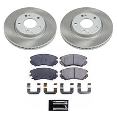 Power Stop KOE165 Autospecialty - 1-Click Daily Driver Brake Kits (Front) for 2003-2013 Hyundai Sonata product image