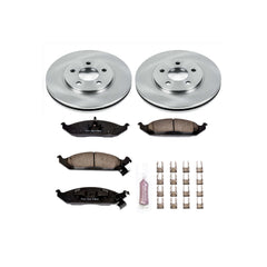 Power Stop KOE1676 Autospecialty - 1-Click Daily Driver Brake Kits (Front) for 1995-2000 Chrysler Cirrus product image