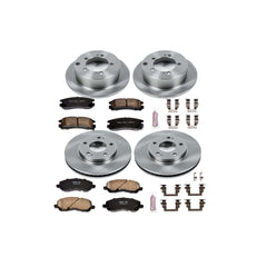 Power Stop KOE1683 Autospecialty - 1-Click Daily Driver Brake Kits (Front And Rear) for 2000-2005 Chrysler Sebring product image