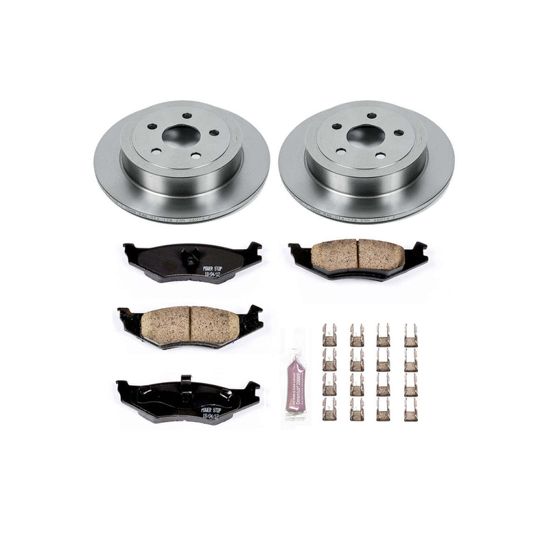 Power Stop KOE1687 Autospecialty - 1-Click Daily Driver Brake Kits (Rear) for 1995-2007 Chrysler PT Cruiser product image