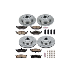 Power Stop KOE1693 Autospecialty - 1-Click Daily Driver Brake Kits (Front And Rear) for 1999-2004 Chrysler 300M product image