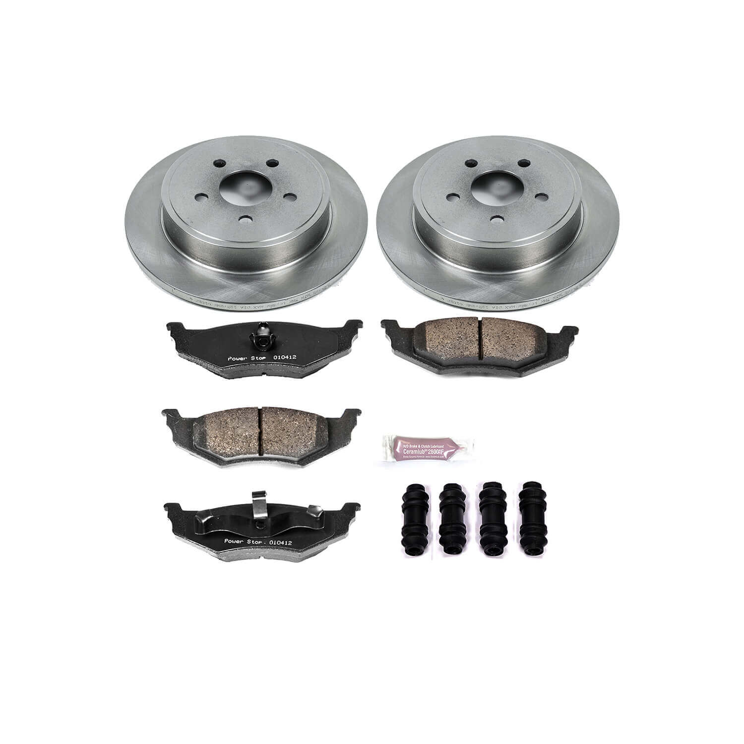 Power Stop KOE1709 Autospecialty - 1-Click Daily Driver Brake Kits (Rear) for 2003-2010 Chrysler PT Cruiser product image